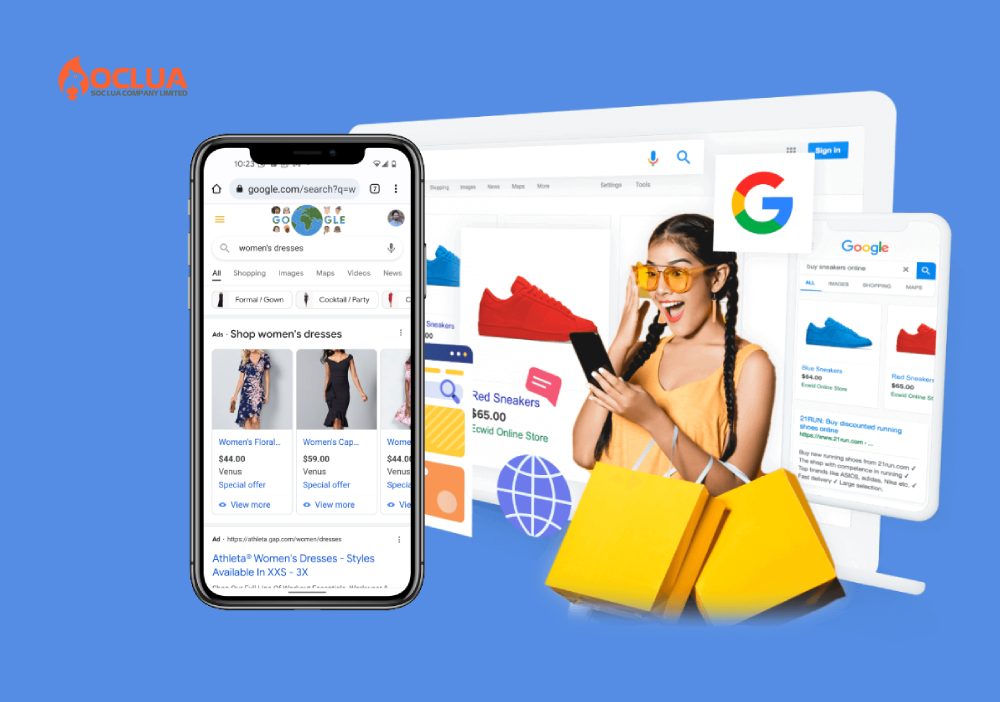 quảng cáo Google Shopping Ads