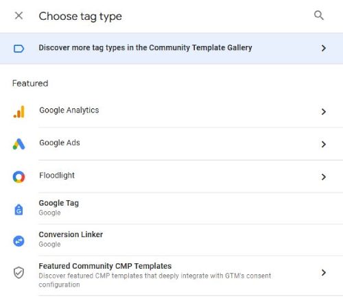 Google Analytics trong google tag manager