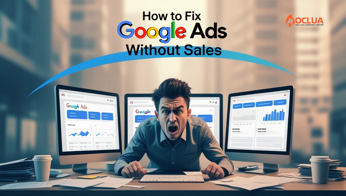 How to fix Google Ads without sales