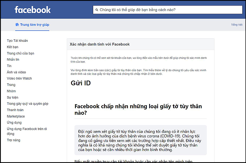 Facebook mất bao lâu để xem xét tài khoản bị vô hiệu hóa?