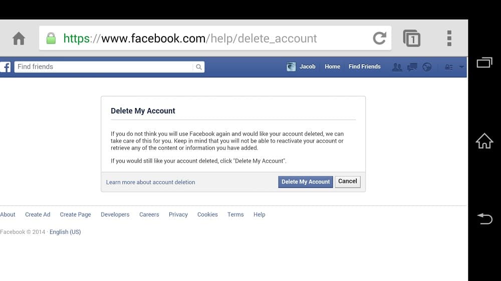 cách xóa tài khoản quảng cáo trên Facebook