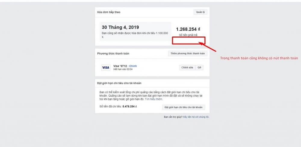 Những lỗi thường gặp khi nạp tiền vào tài khoản quảng cáo Facebook và cách khắc phục