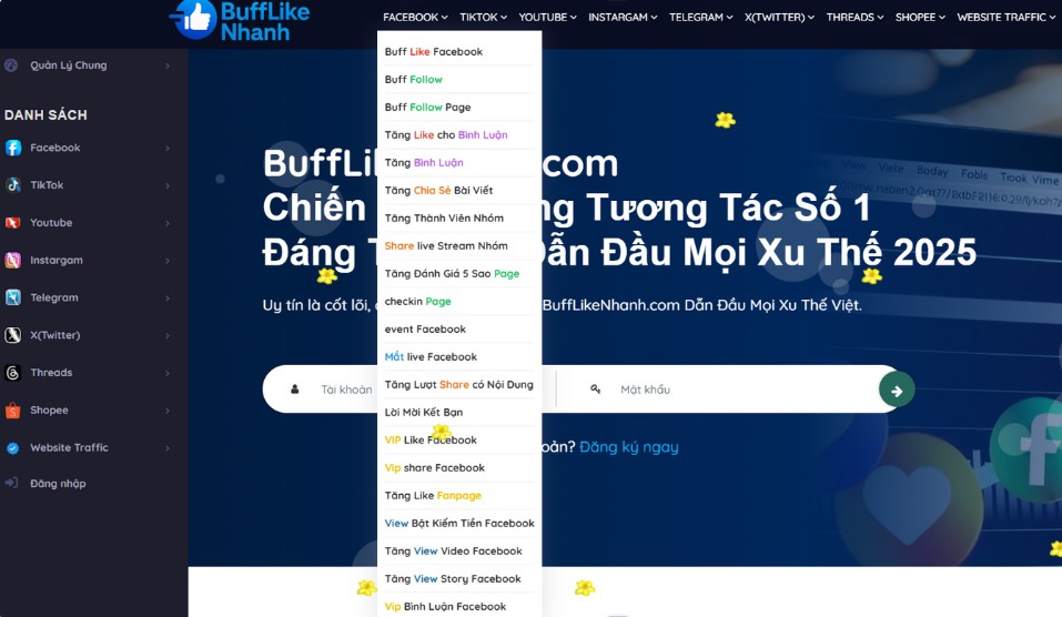 Cách sử dụng ứng dụng tăng lượt theo dõi trên Facebook miễn phí hiệu quả