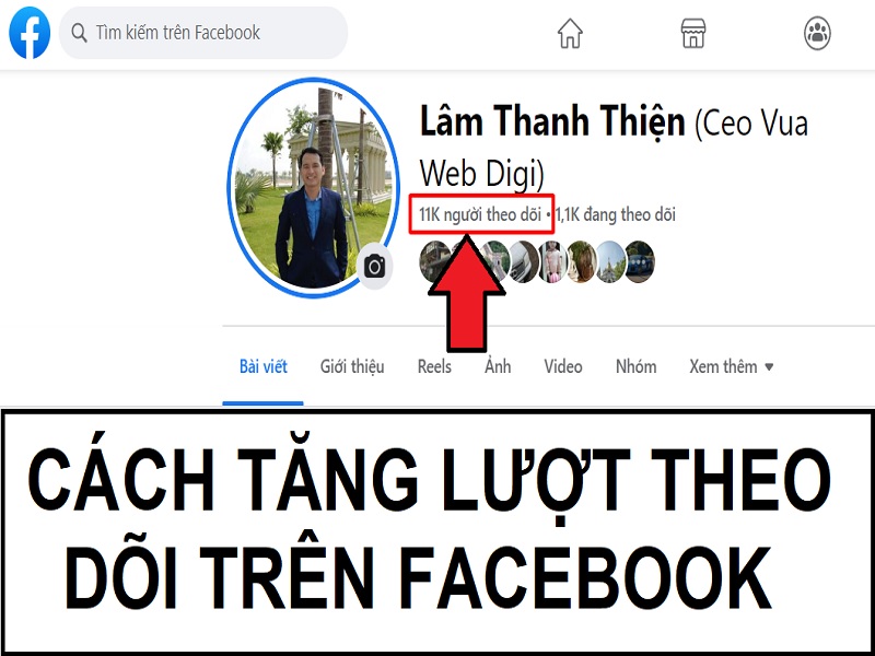 Tăng lượt theo dõi Facebook là gì