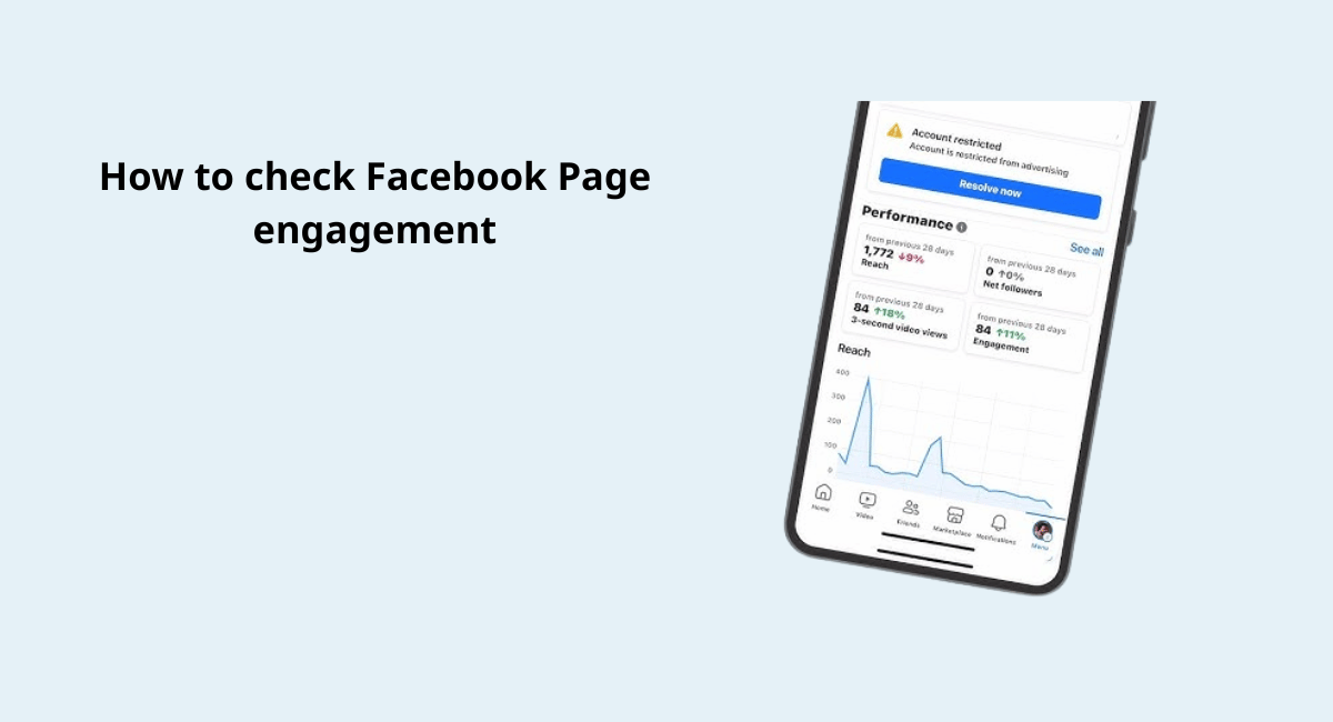 How to check Facebook Page engagement